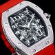 Super replica Richard Mille RM67-01 barrel-shaped diamond case automatic winding ultra-thin watch (2)_th.jpg